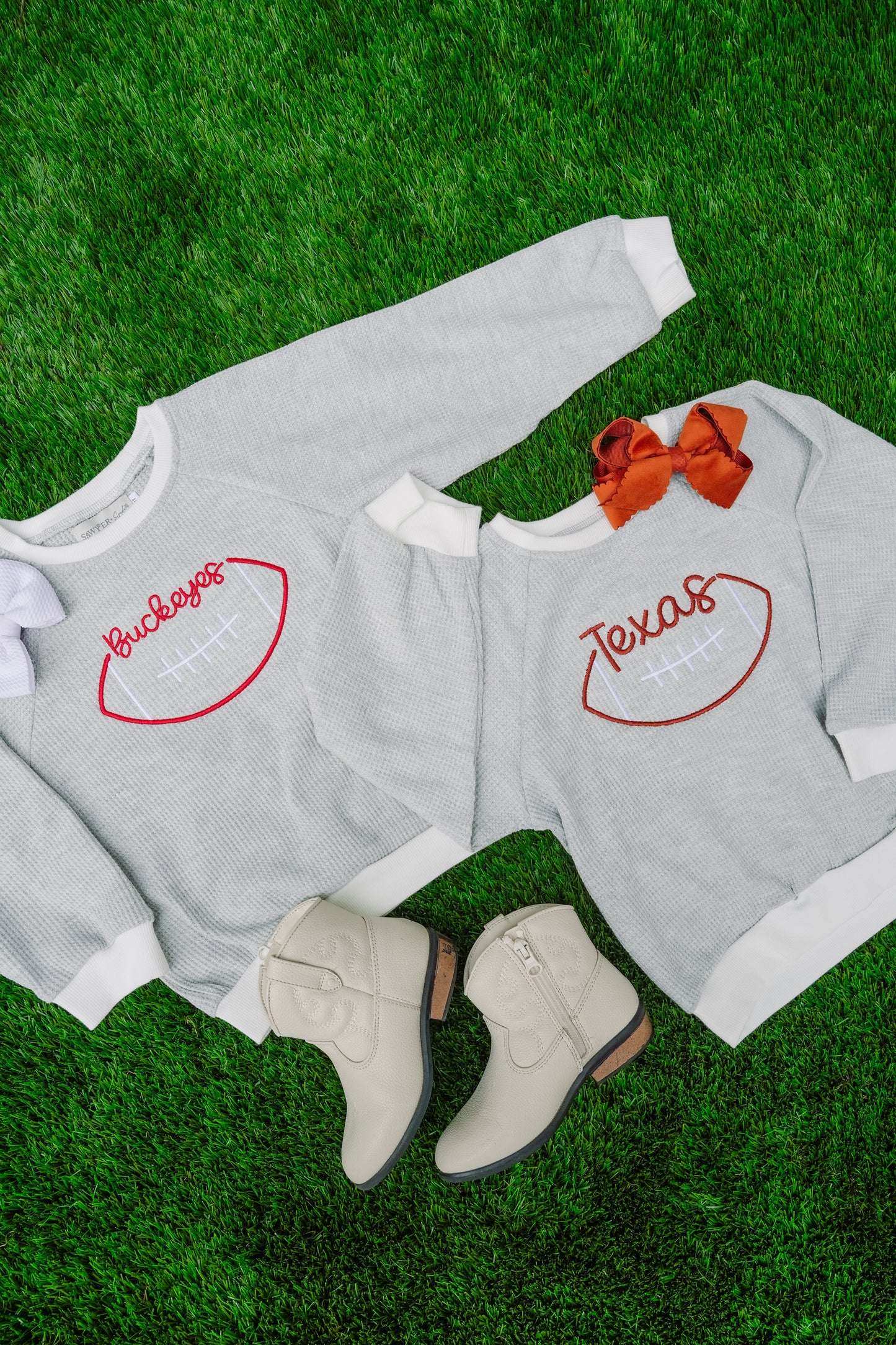 Gray Waffle Sweatshirt