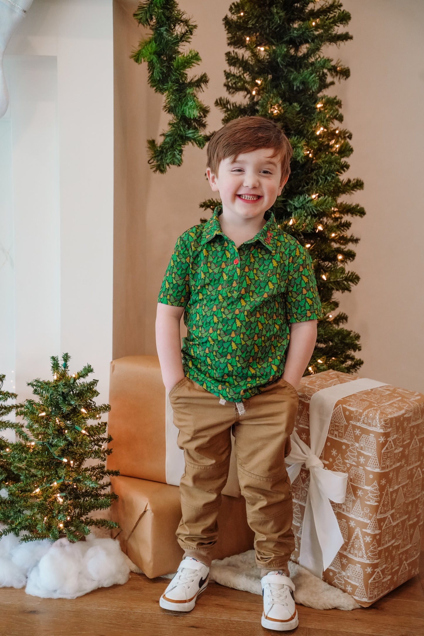 Christmas Tree Polo Shirt
