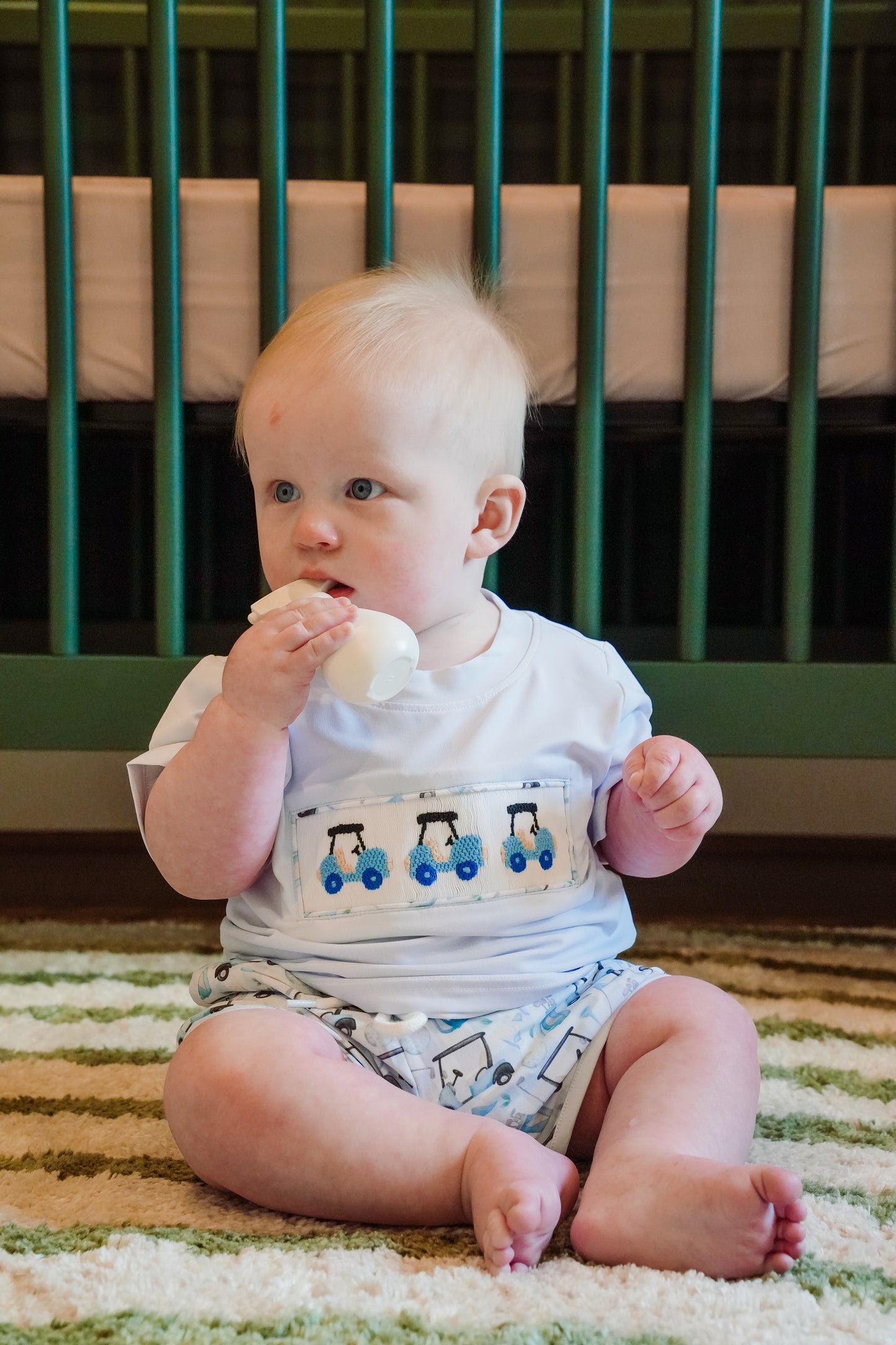 Smocked Golf Sport Set