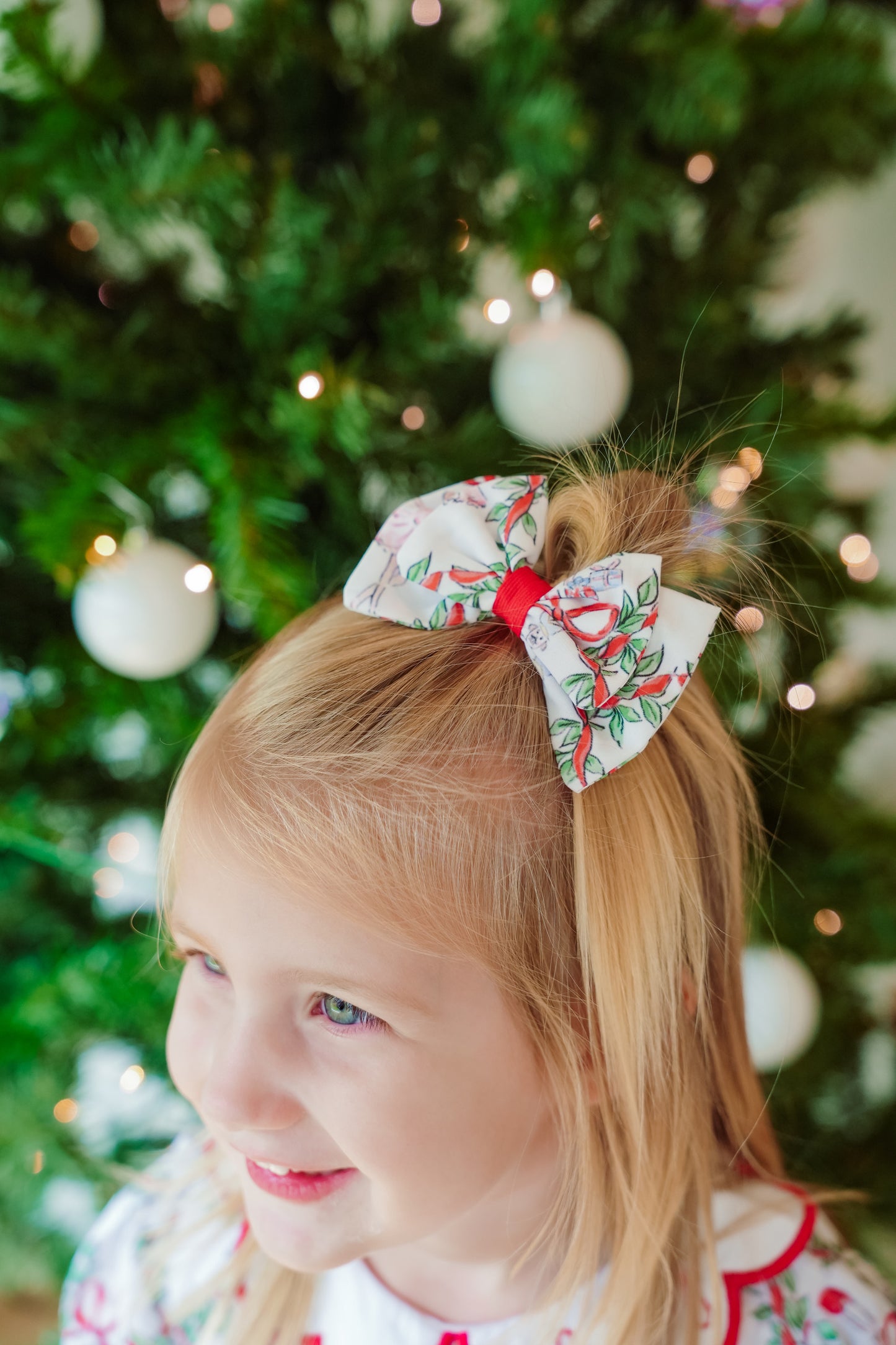 Nutcracker Hair Bow