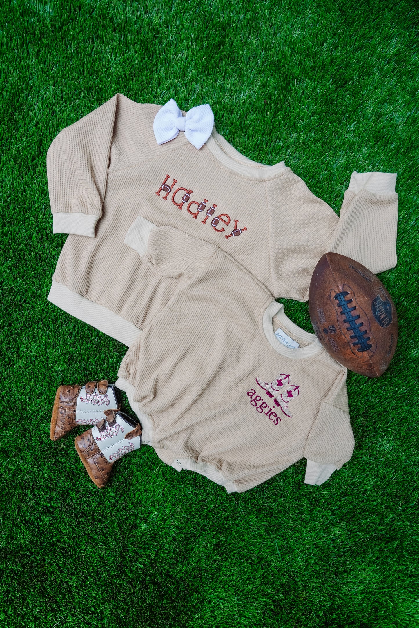 Tan Waffle Sweatshirt