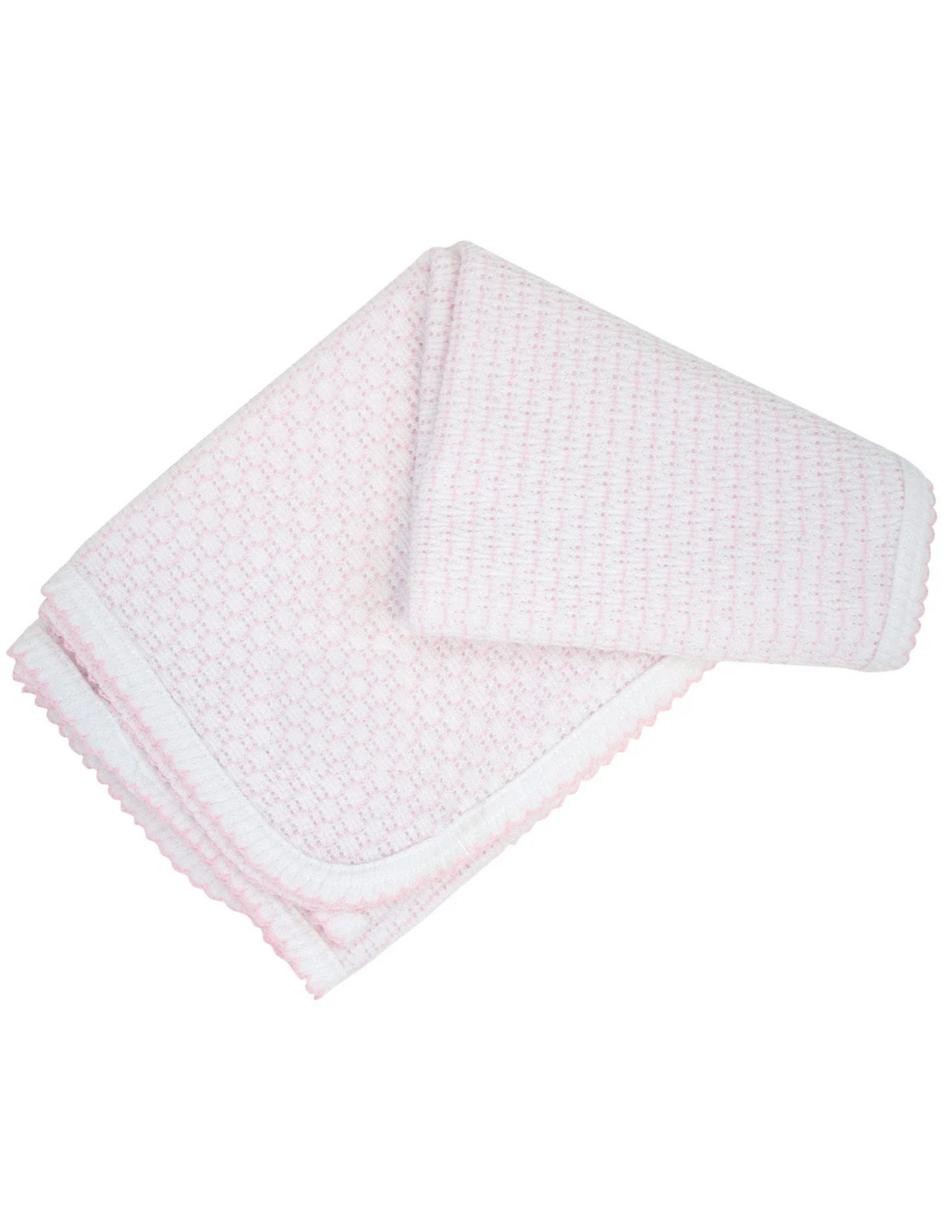 Paty Inc Pink Pinstripe Swaddle Blanket
