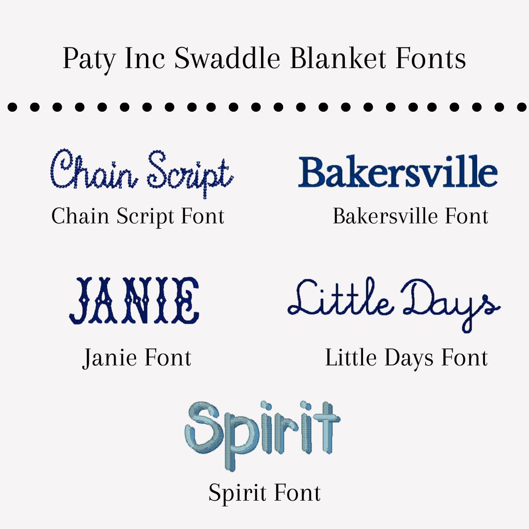 Paty Inc Blue Swaddle Blanket with Blue Trim