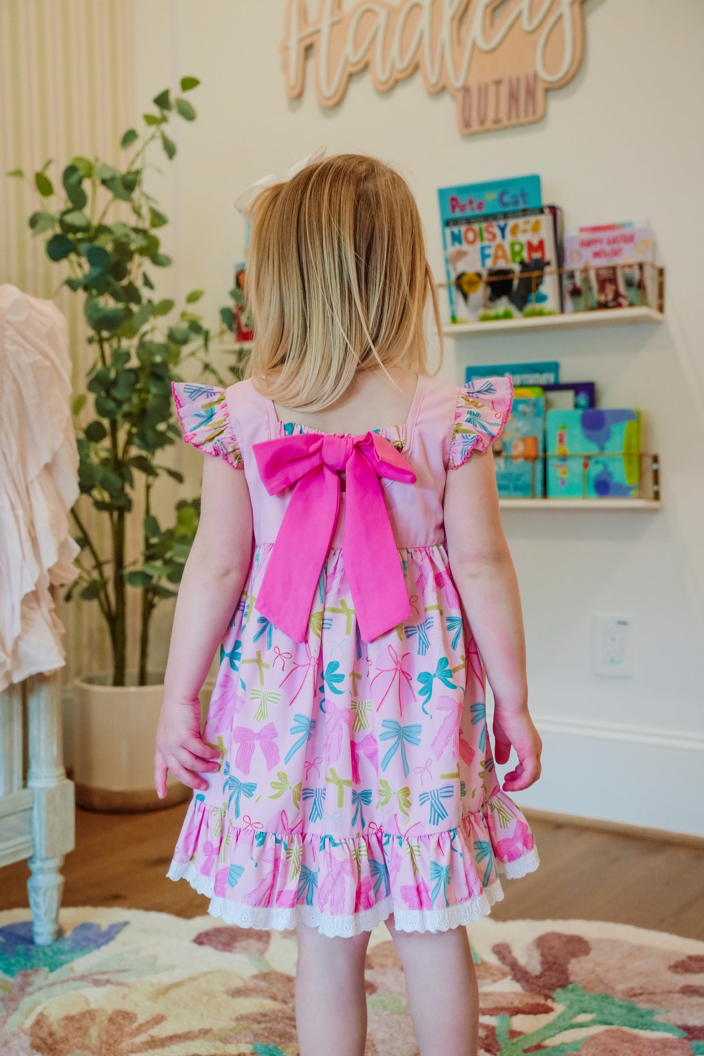 Pink Bow Dress