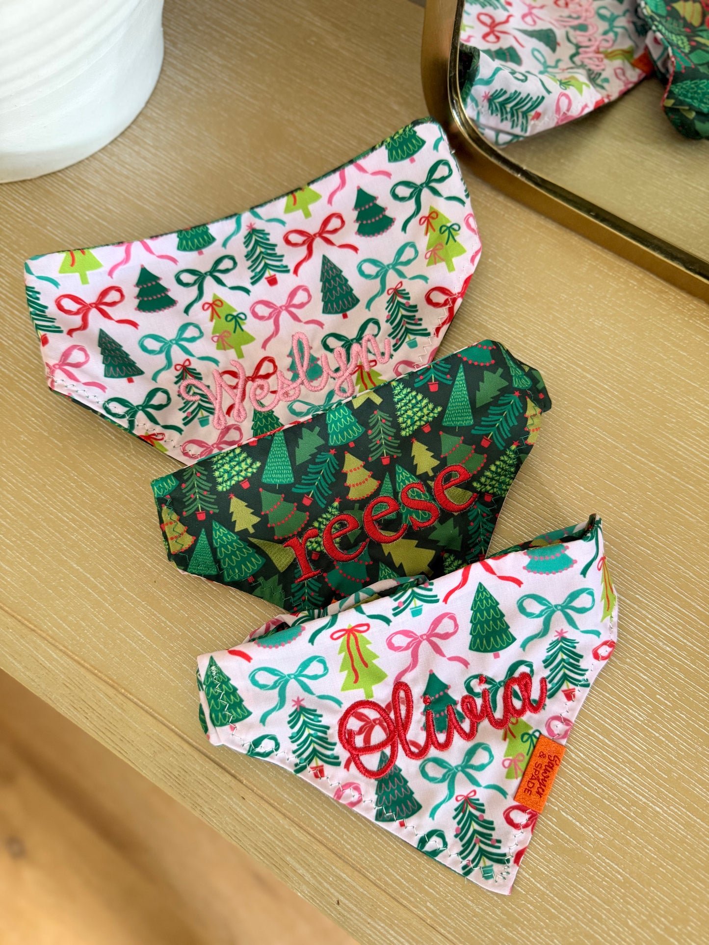 Reversible Holiday Pet Bandana (SS x Freak'n Dog Moms)