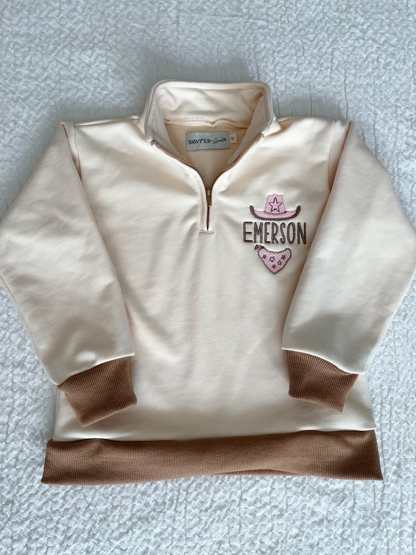 Cream & Caramel Pullover