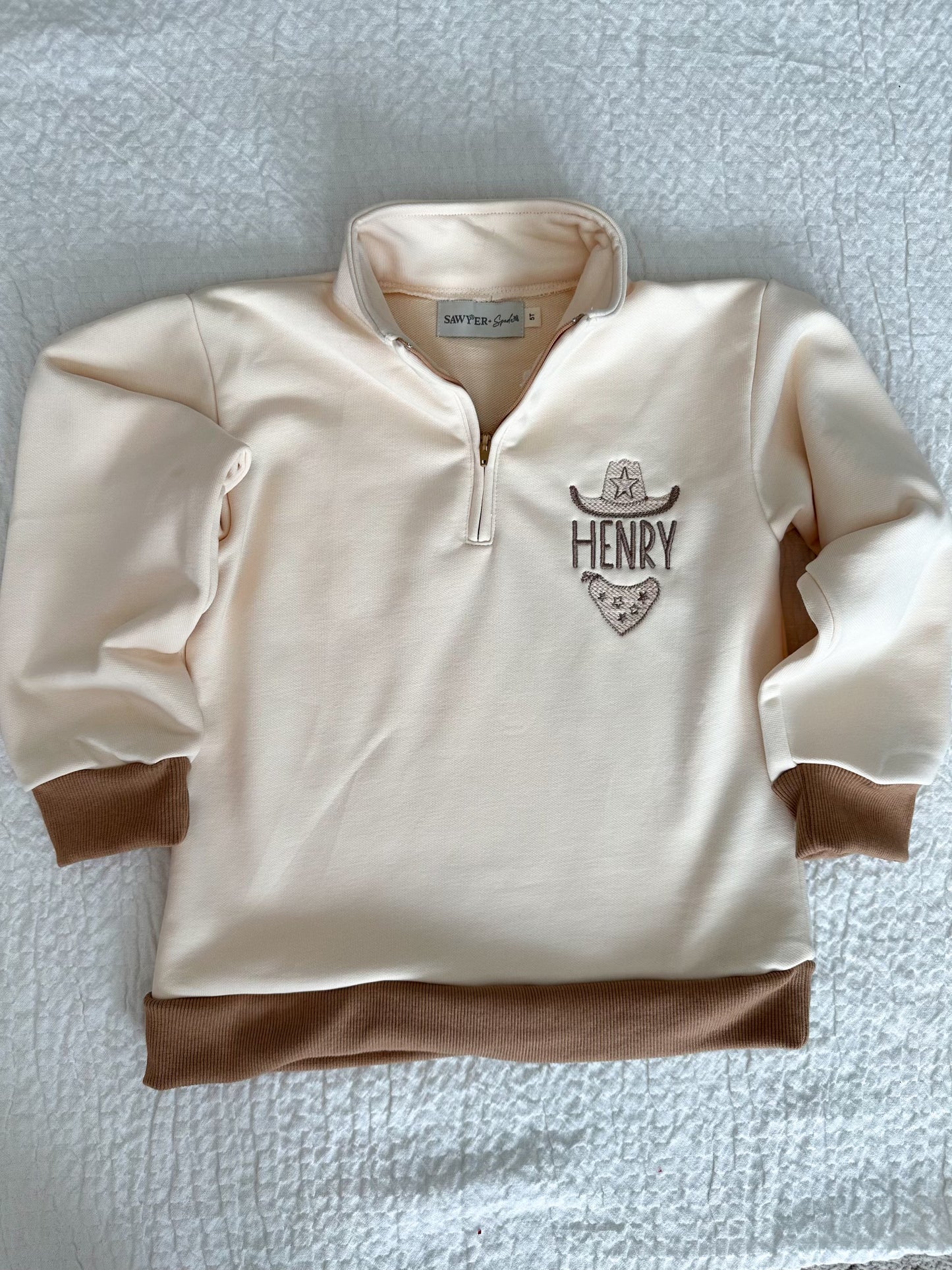 Cream & Caramel Pullover