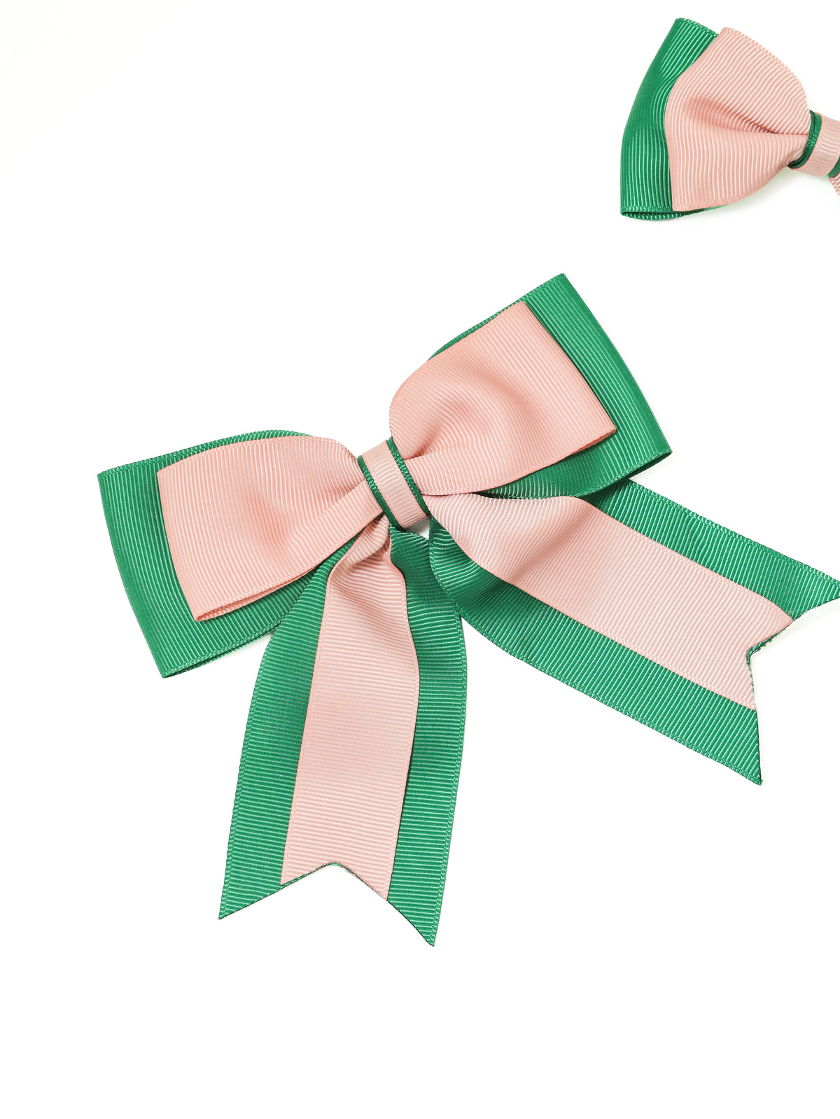 Merry Mint Large Bow | Girls Christmas Ribbon Bow