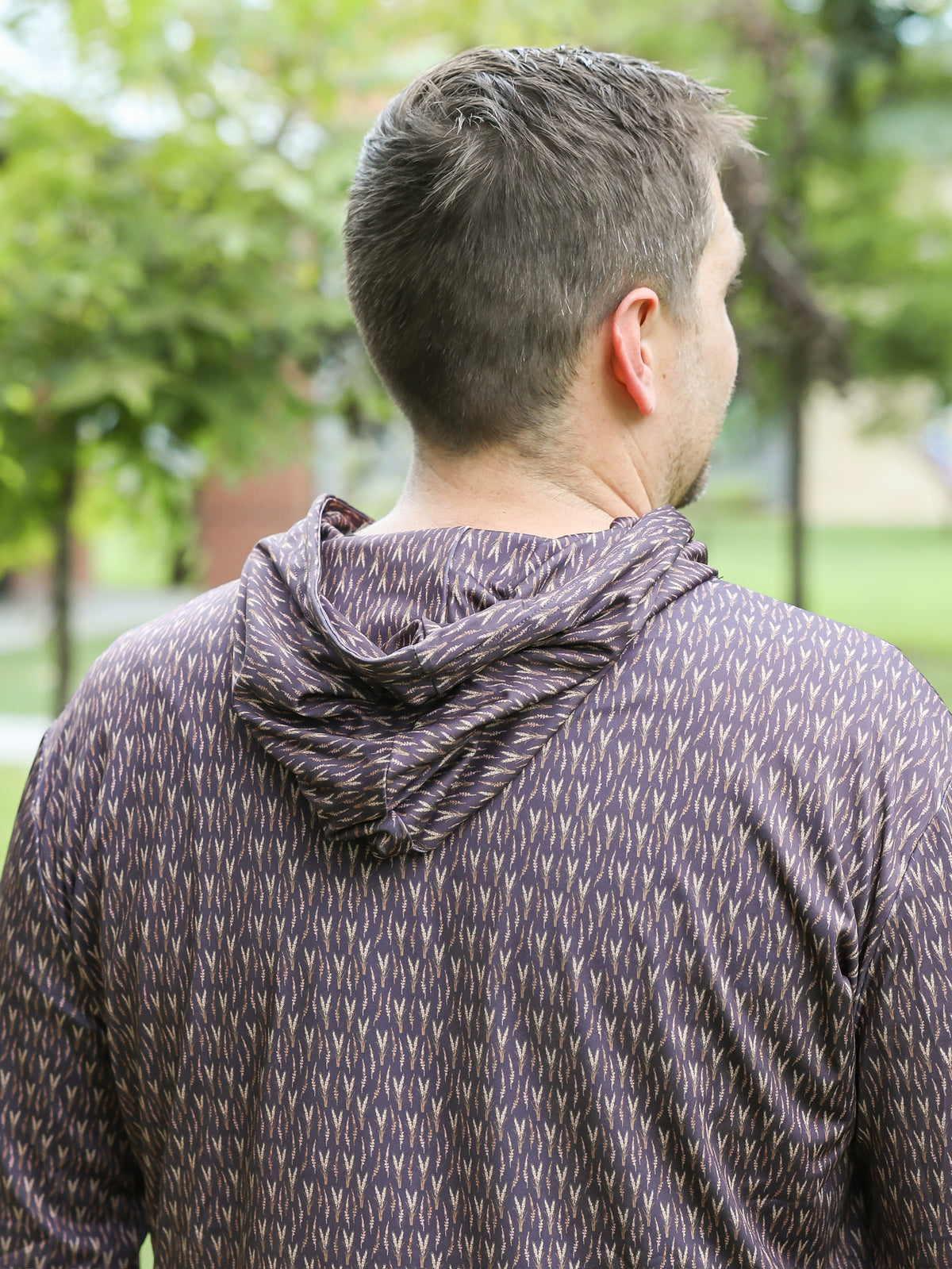 Men's Wheatgrass Performance Hoodie | Father & Son Matching Hoodie
