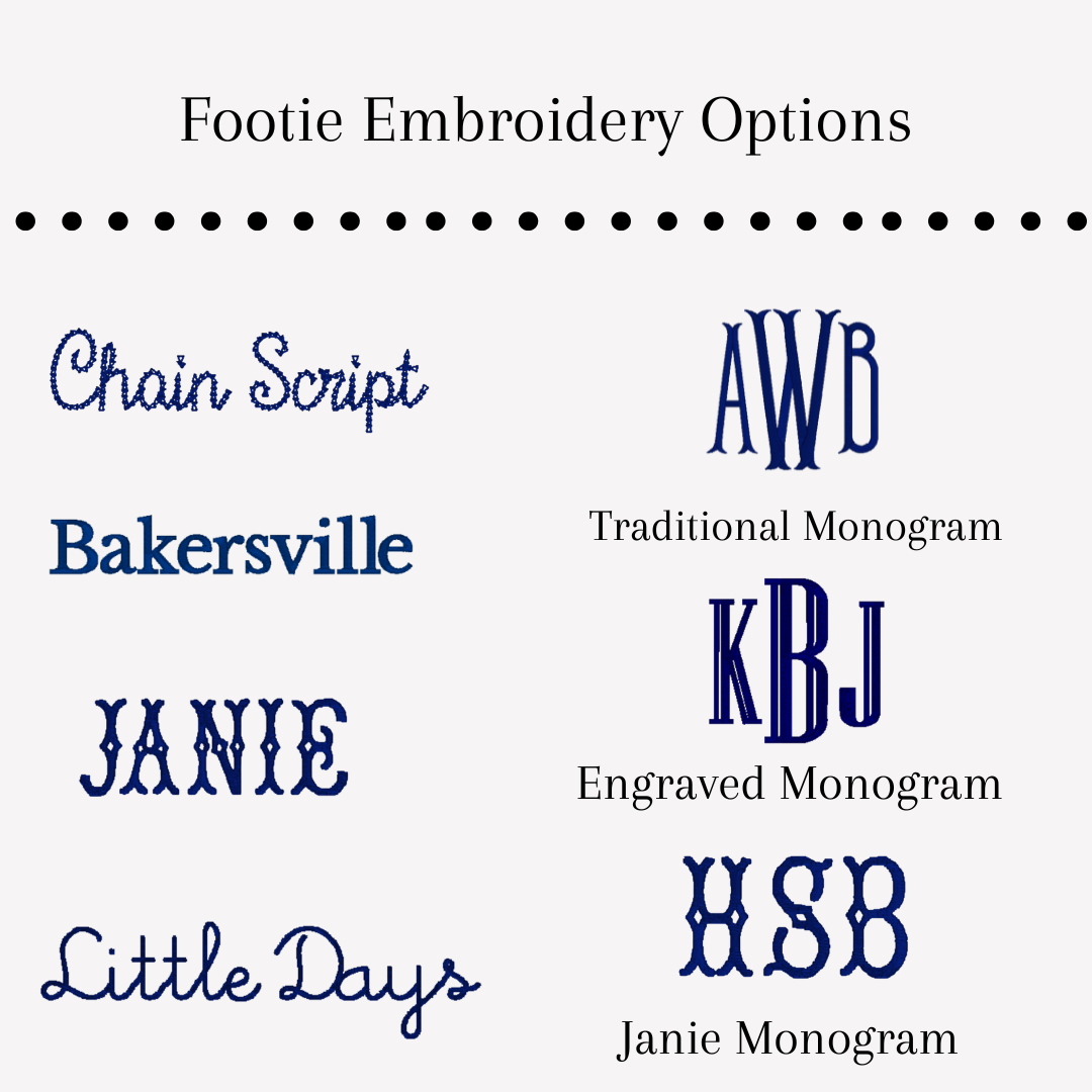 Paty Inc Gray & Blue Footie