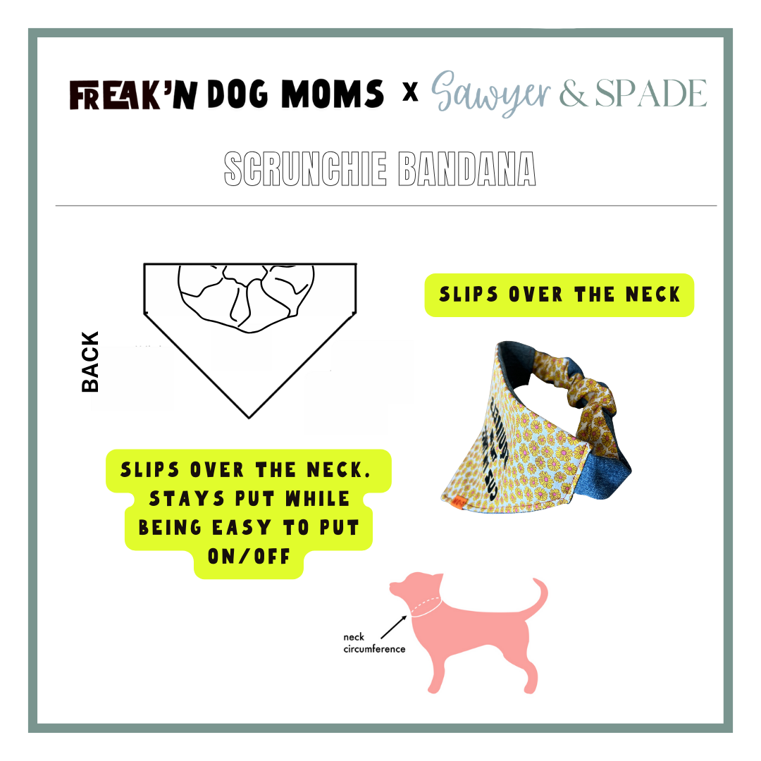 Reversible Holiday Pet Bandana (SS x Freak'n Dog Moms)
