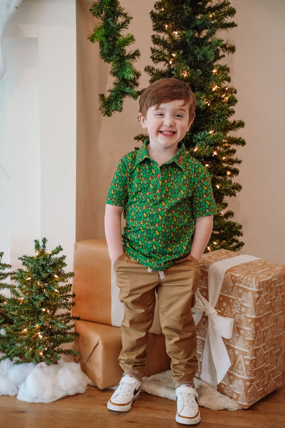 Christmas Tree Polo Shirt