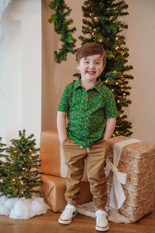 Christmas Tree Polo Shirt