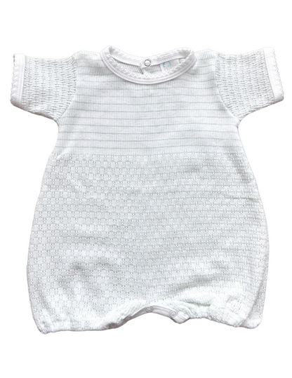 Paty Inc Mint & White Pinstripe Bubble
