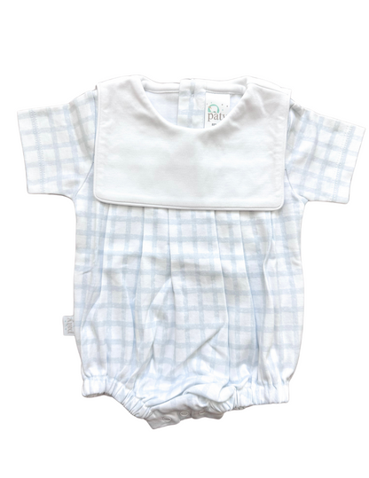Paty Inc Blue Gingham Bubble