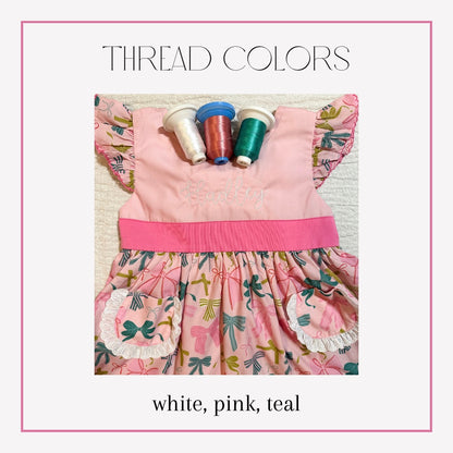 Pink Bow Dress