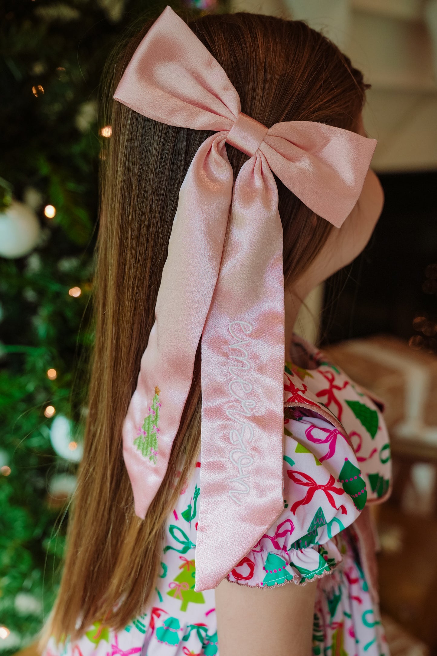 Long Tail Hair Bow