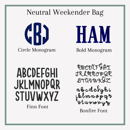 Plaid Weekender Overnight Bag