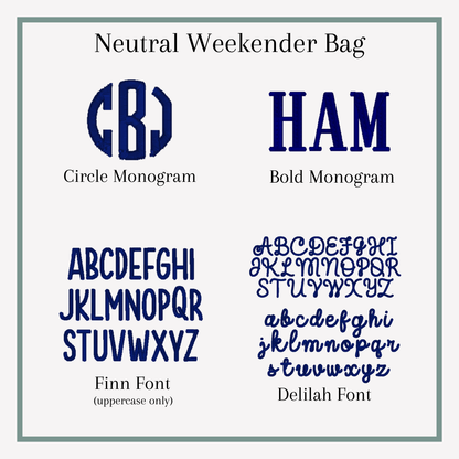Plaid Weekender Overnight Bag | Personalized Kids Duffle Bag