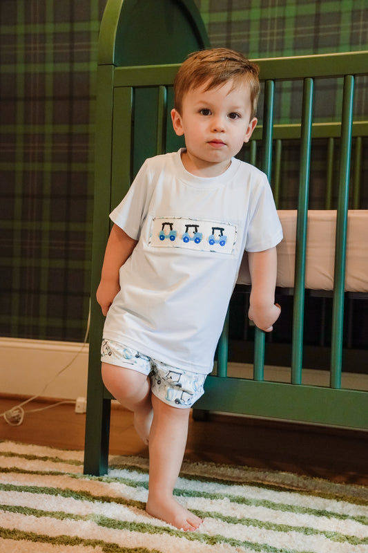 Smocked Golf Sport Set