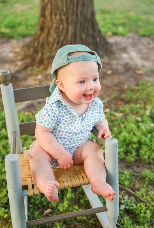 The Dapper Dog Polo Onesie (PREORDER)