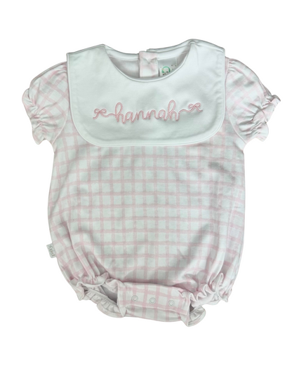 Paty Inc Pink Gingham Bubble