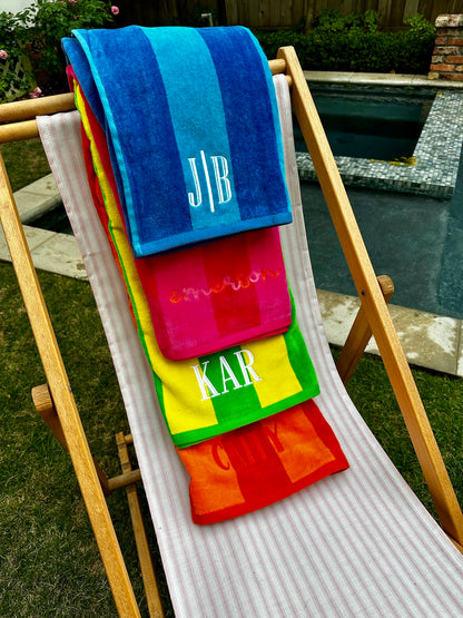 Striped Beach Towel