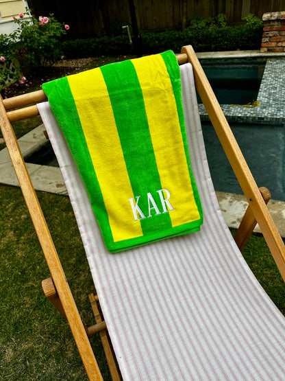 Striped Beach Towel
