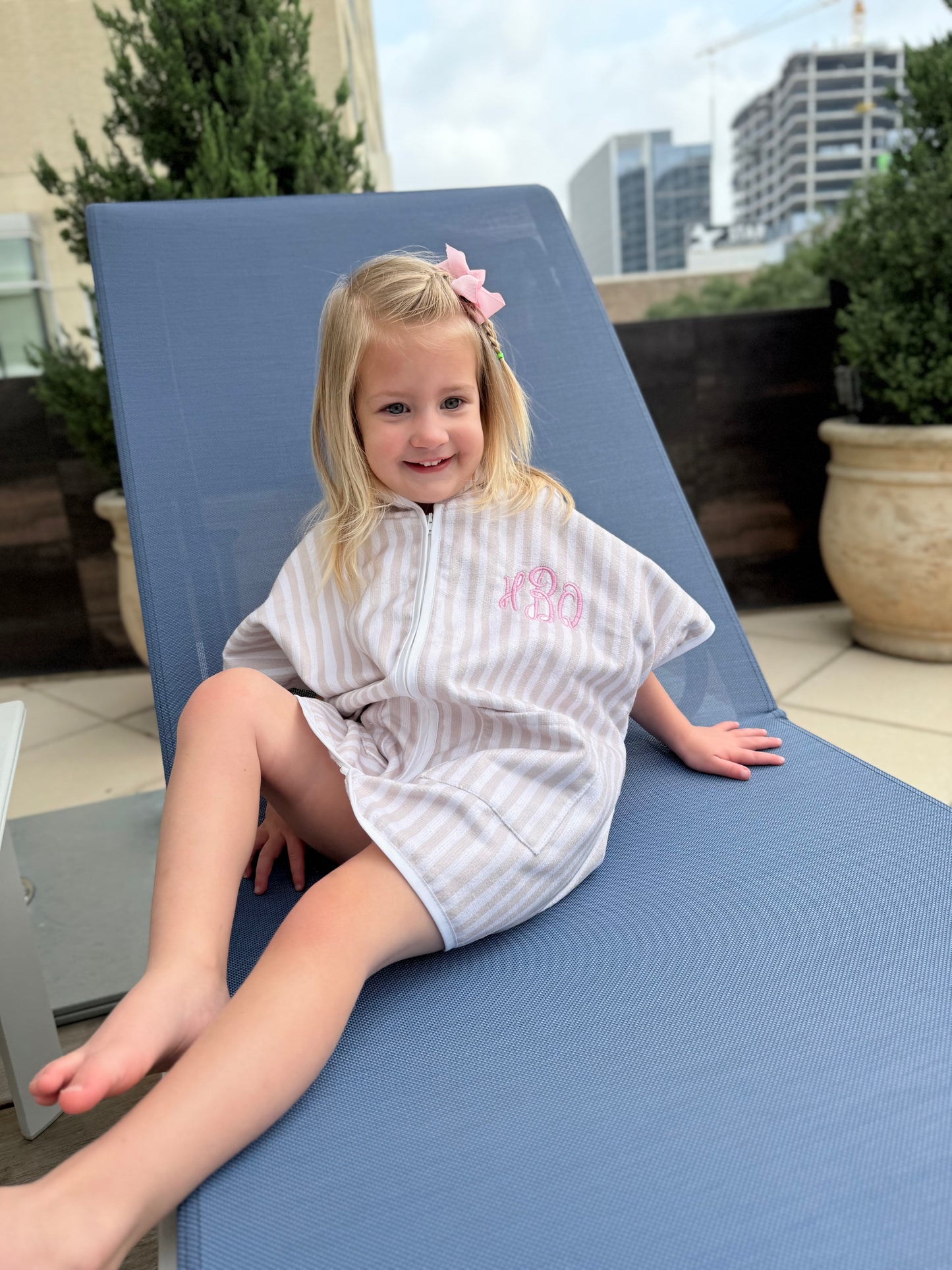 Zipper Towel Poncho