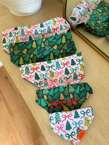 Reversible Holiday Pet Bandana (SS x Freak'n Dog Moms)