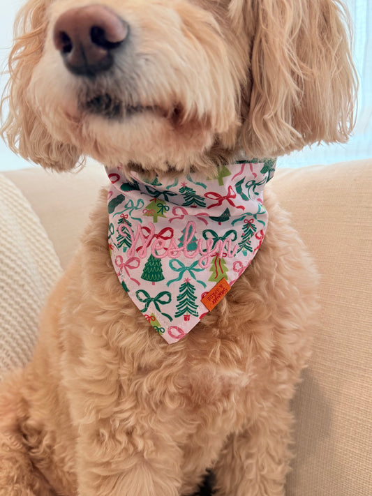 Reversible Holiday Pet Bandana (SS x Freak'n Dog Moms)