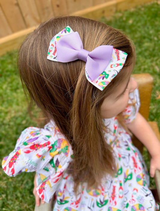 SS X Hemline Small Hair Bow