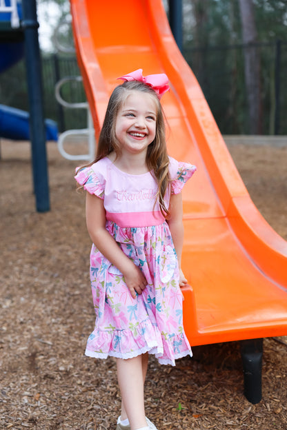 Pink Bow Dress