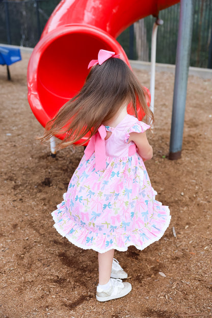 Pink Bow Dress