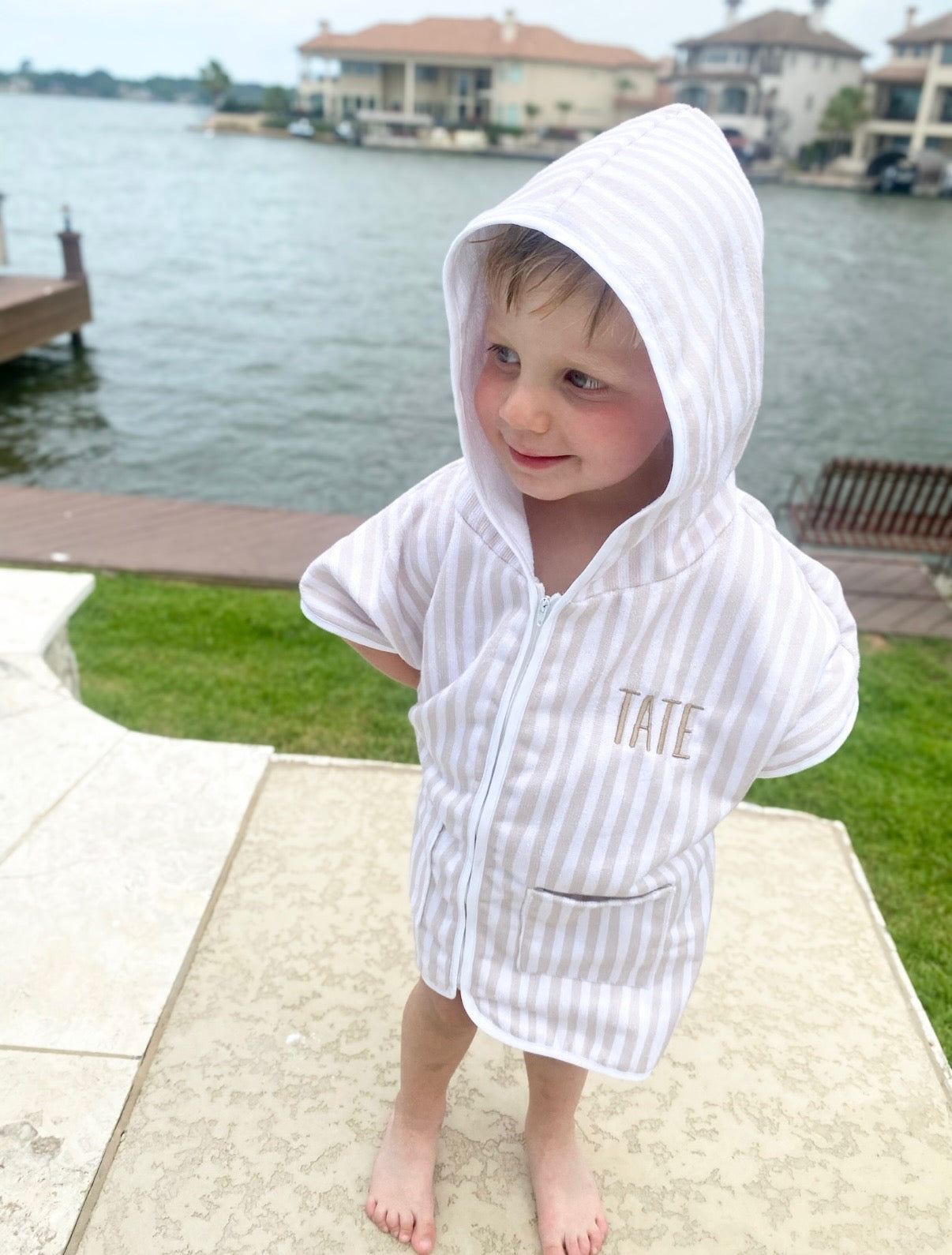 Zipper Towel Poncho
