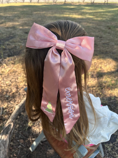 Long Tail Hair Bow