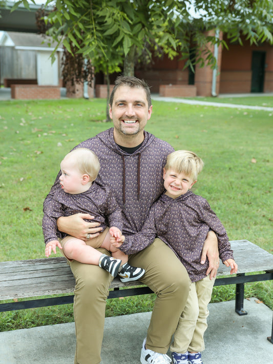 Men's Wheatgrass Performance Hoodie | Father & Son Matching Hoodie