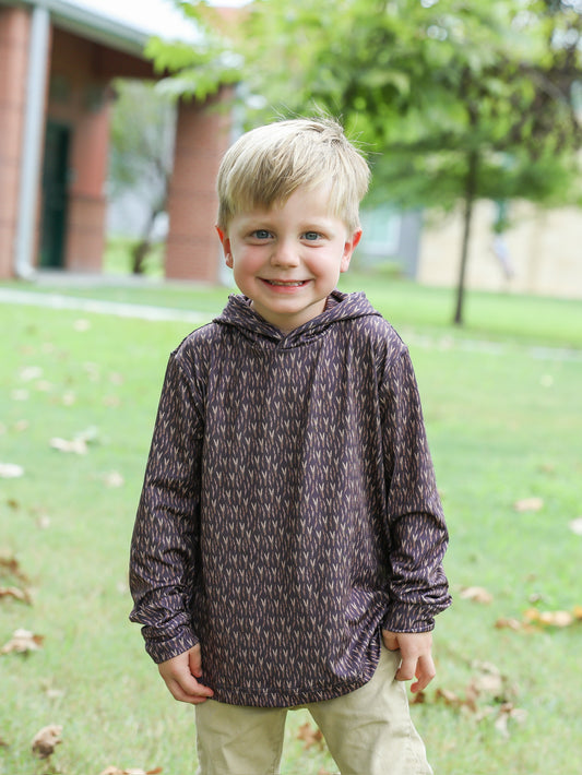 Boys Wheatgrass Performance Hoodie | Father & Son Matching Hoodie