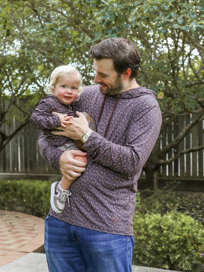 Men's Wheatgrass Performance Hoodie | Father & Son Matching Hoodie