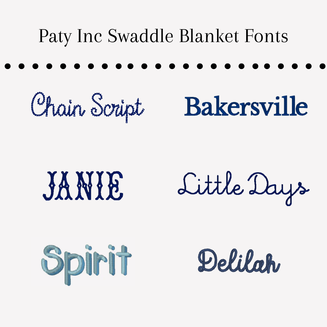 Paty Inc Gray Swaddle Blanket with Blue Trim