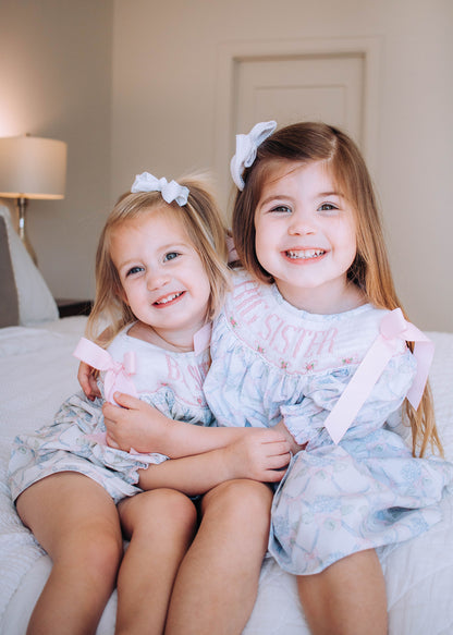 Big Sister Smocked Dress