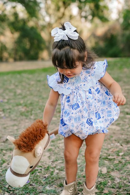 Blue Boots Rodeo Bubble