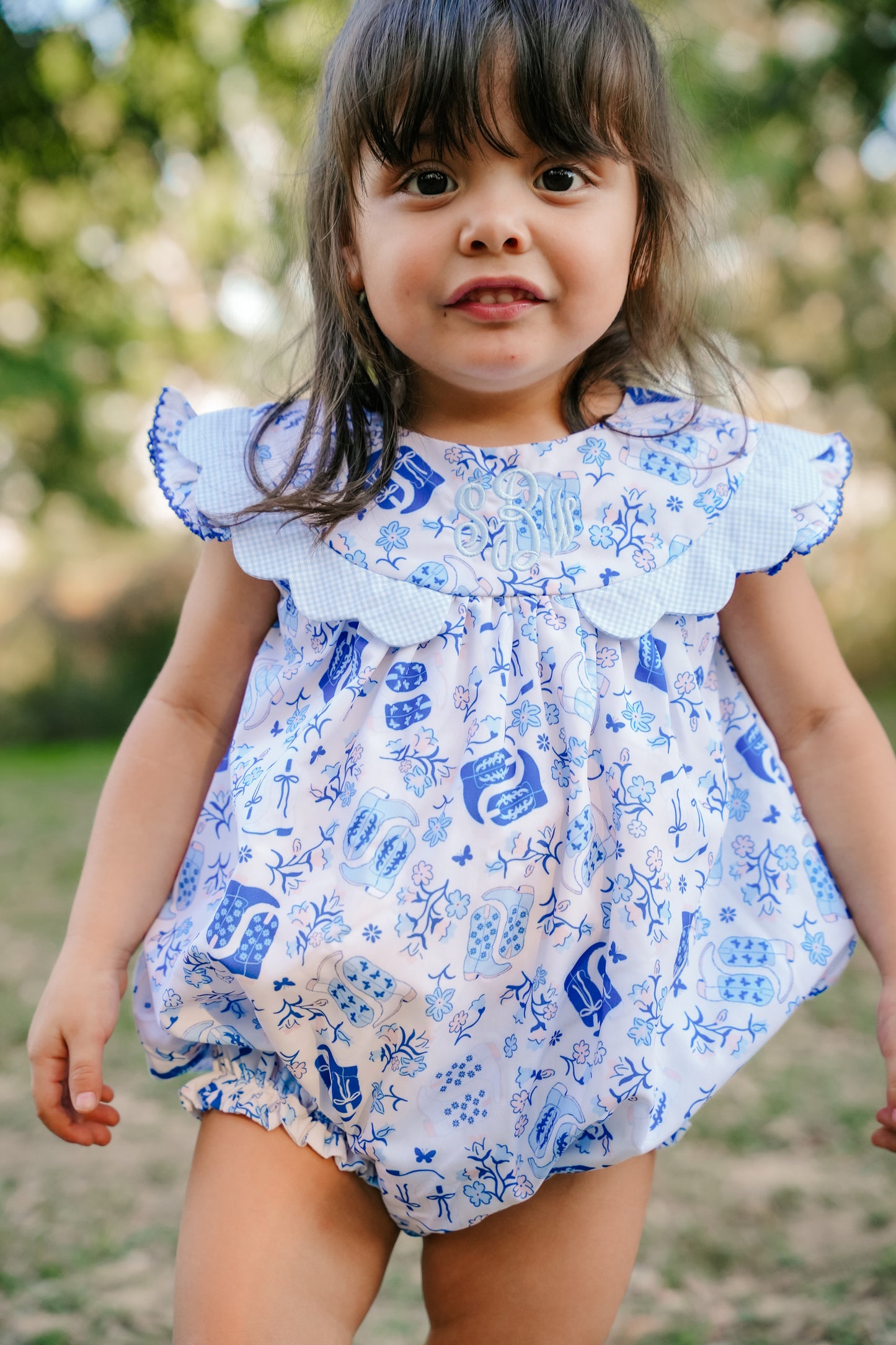 Blue Boots Rodeo Bubble