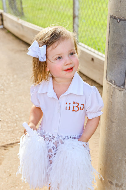 Girls Football Bodysuit Dress | Gameday Collection