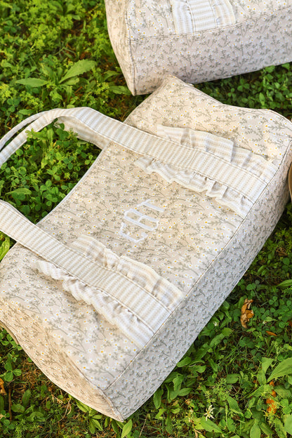 Floral Weekender Overnight Bag
