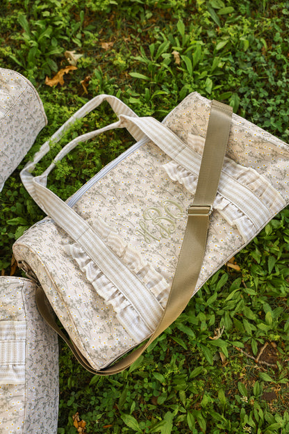 Floral Weekender Overnight Bag