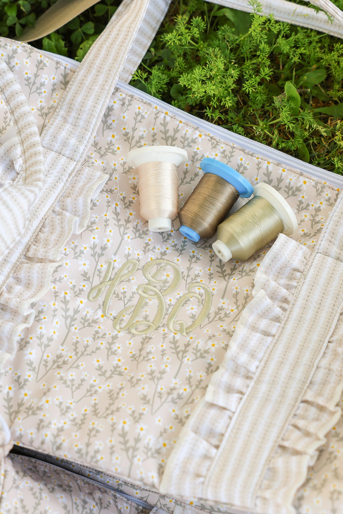Floral Weekender Overnight Bag