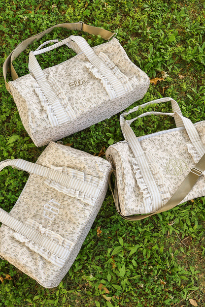 Floral Weekender Overnight Bag