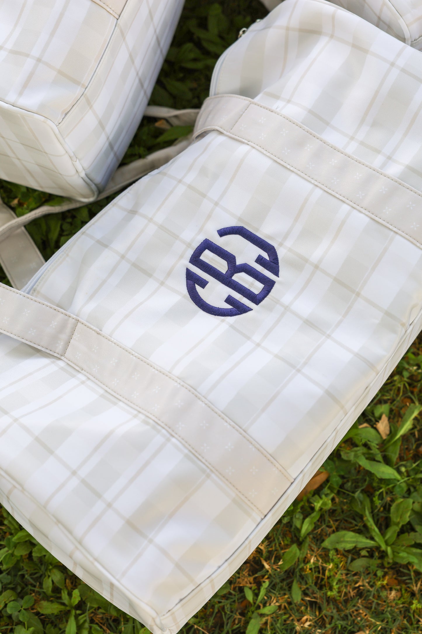 Plaid Weekender Overnight Bag