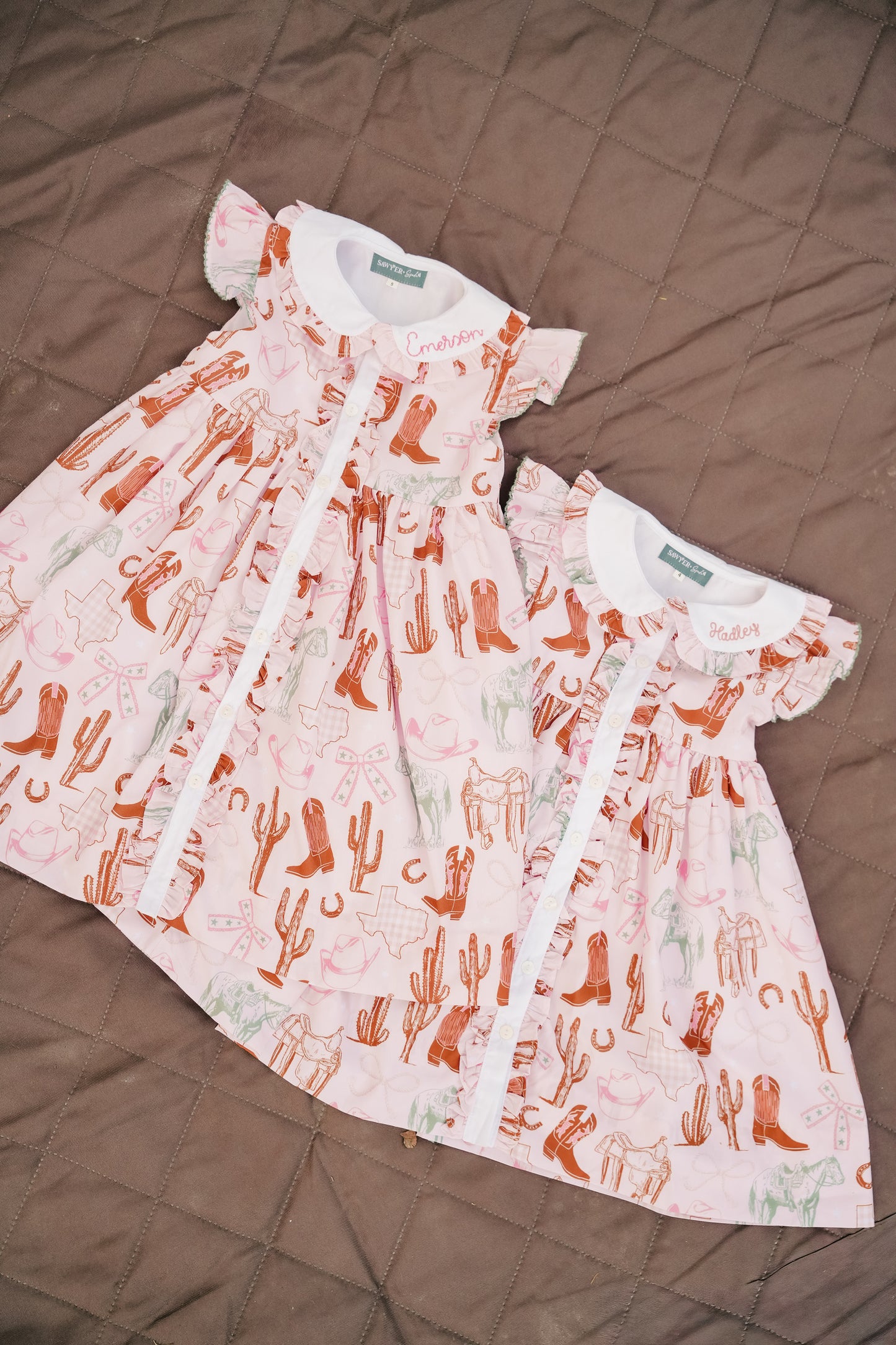 Pink Western Rodeo Dress